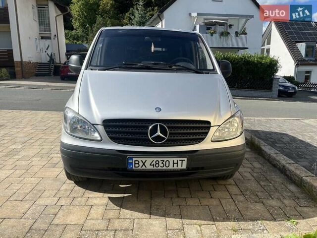 Серый Мерседес Вито, объемом двигателя 2.15 л и пробегом 288 тыс. км за 11500 $, фото 10 на Automoto.ua