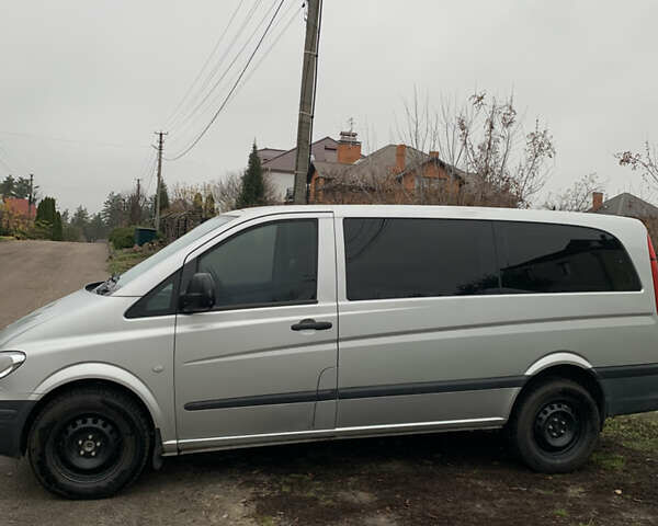 Серый Мерседес Вито, объемом двигателя 2.15 л и пробегом 464 тыс. км за 8900 $, фото 1 на Automoto.ua