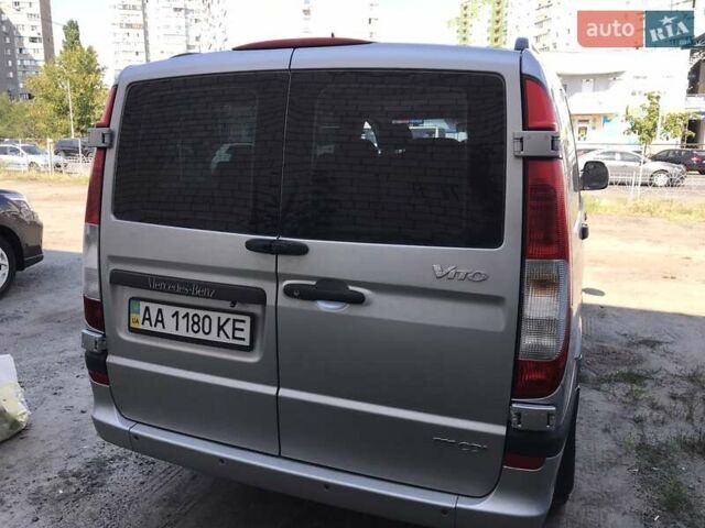 Серый Мерседес Вито, объемом двигателя 2.15 л и пробегом 370 тыс. км за 10800 $, фото 15 на Automoto.ua