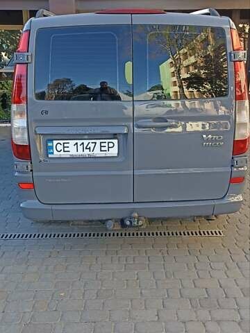 Серый Мерседес Вито, объемом двигателя 2.2 л и пробегом 610 тыс. км за 11500 $, фото 7 на Automoto.ua