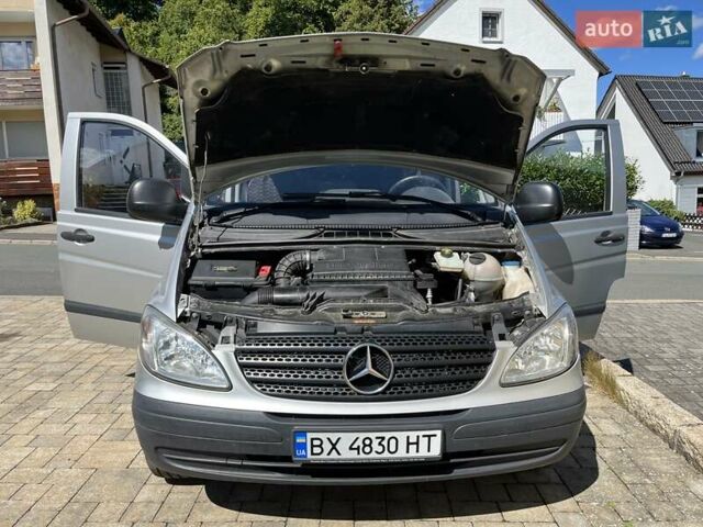 Серый Мерседес Вито, объемом двигателя 2.15 л и пробегом 288 тыс. км за 11500 $, фото 1 на Automoto.ua