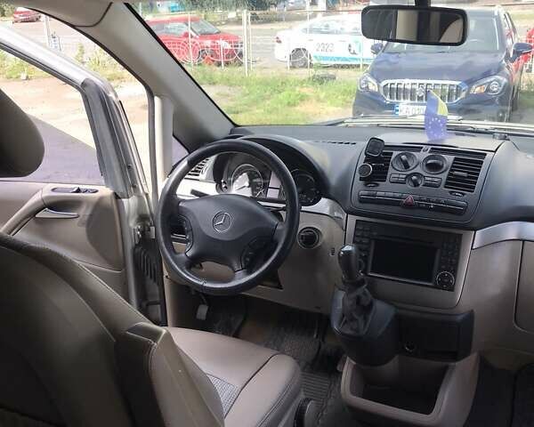 Серый Мерседес Вито, объемом двигателя 2.15 л и пробегом 370 тыс. км за 10800 $, фото 8 на Automoto.ua