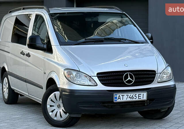 Серый Мерседес Вито, объемом двигателя 2.2 л и пробегом 320 тыс. км за 9750 $, фото 4 на Automoto.ua