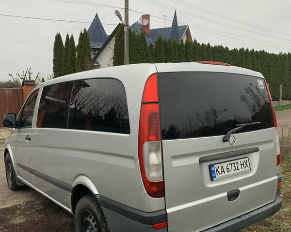 Серый Мерседес Вито, объемом двигателя 2.15 л и пробегом 464 тыс. км за 8900 $, фото 9 на Automoto.ua