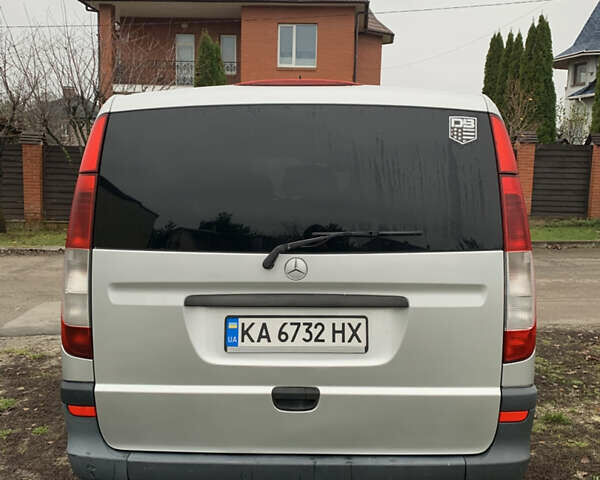 Серый Мерседес Вито, объемом двигателя 2.15 л и пробегом 464 тыс. км за 8900 $, фото 8 на Automoto.ua