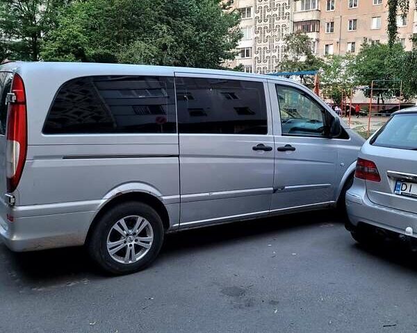 Серый Мерседес Вито, объемом двигателя 2.2 л и пробегом 360 тыс. км за 8000 $, фото 2 на Automoto.ua