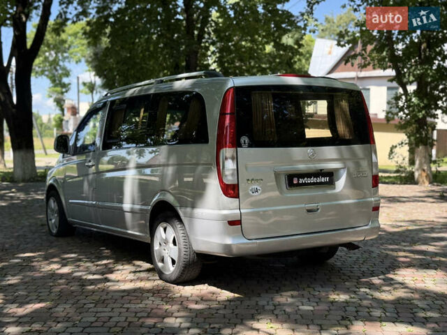 Серый Мерседес Вито, объемом двигателя 3 л и пробегом 265 тыс. км за 9350 $, фото 24 на Automoto.ua
