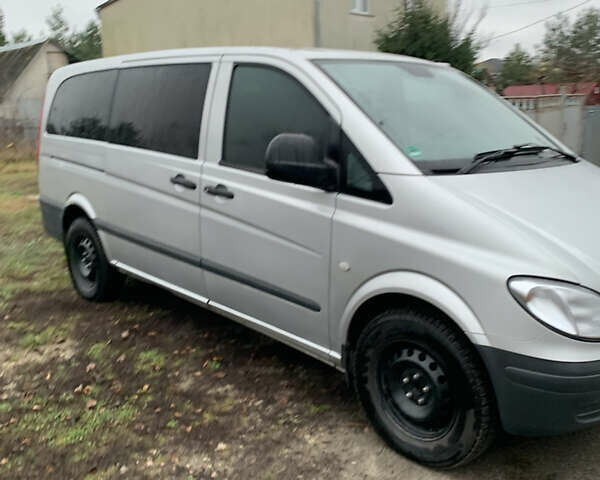 Серый Мерседес Вито, объемом двигателя 2.15 л и пробегом 464 тыс. км за 8900 $, фото 4 на Automoto.ua