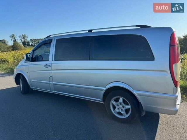 Серый Мерседес Вито, объемом двигателя 2.2 л и пробегом 208 тыс. км за 9500 $, фото 3 на Automoto.ua