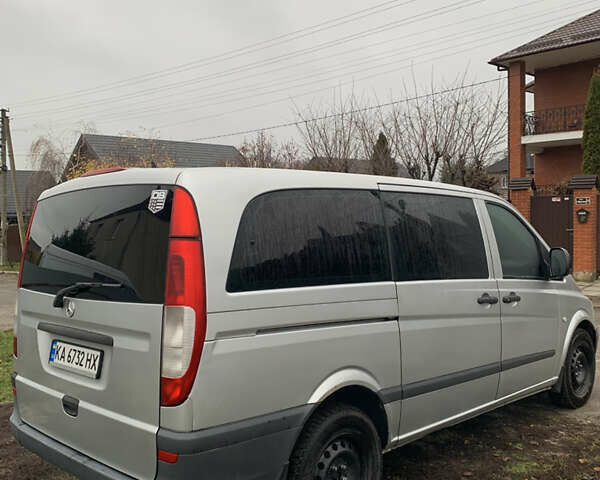 Серый Мерседес Вито, объемом двигателя 2.15 л и пробегом 464 тыс. км за 8900 $, фото 7 на Automoto.ua