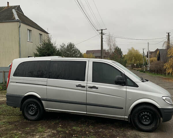 Серый Мерседес Вито, объемом двигателя 2.15 л и пробегом 464 тыс. км за 8900 $, фото 6 на Automoto.ua