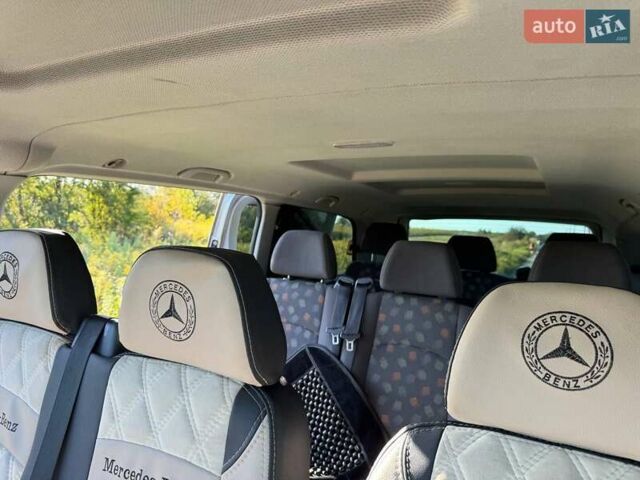 Серый Мерседес Вито, объемом двигателя 2.2 л и пробегом 208 тыс. км за 9500 $, фото 14 на Automoto.ua