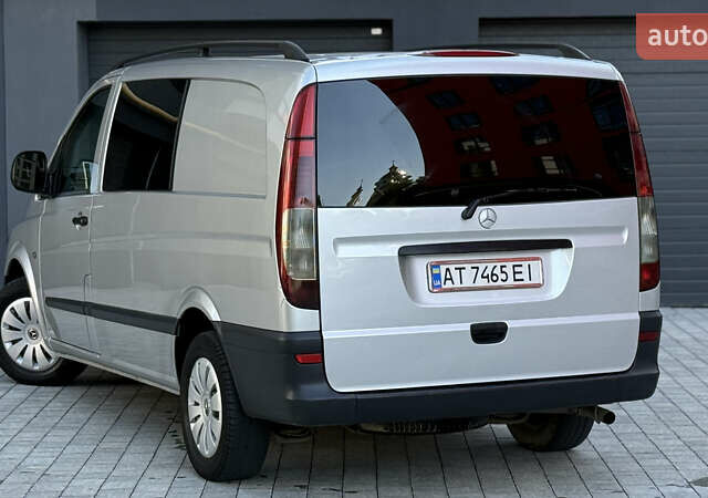 Серый Мерседес Вито, объемом двигателя 2.2 л и пробегом 320 тыс. км за 9750 $, фото 14 на Automoto.ua