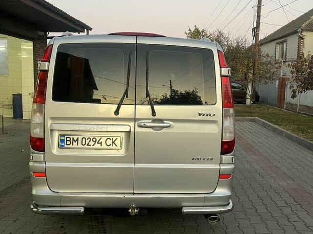 Серый Мерседес Вито, объемом двигателя 3 л и пробегом 360 тыс. км за 12300 $, фото 5 на Automoto.ua