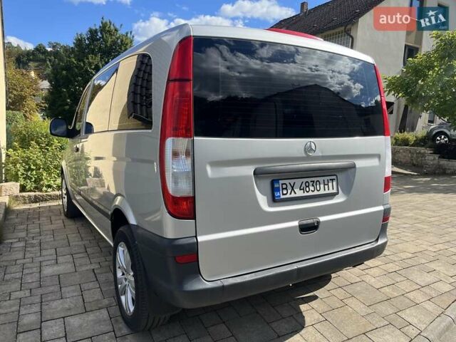 Серый Мерседес Вито, объемом двигателя 2.15 л и пробегом 288 тыс. км за 11500 $, фото 18 на Automoto.ua