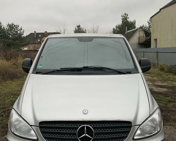 Серый Мерседес Вито, объемом двигателя 2.15 л и пробегом 464 тыс. км за 8900 $, фото 2 на Automoto.ua