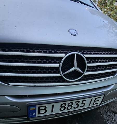 Серый Мерседес Вито, объемом двигателя 2.15 л и пробегом 273 тыс. км за 7500 $, фото 1 на Automoto.ua