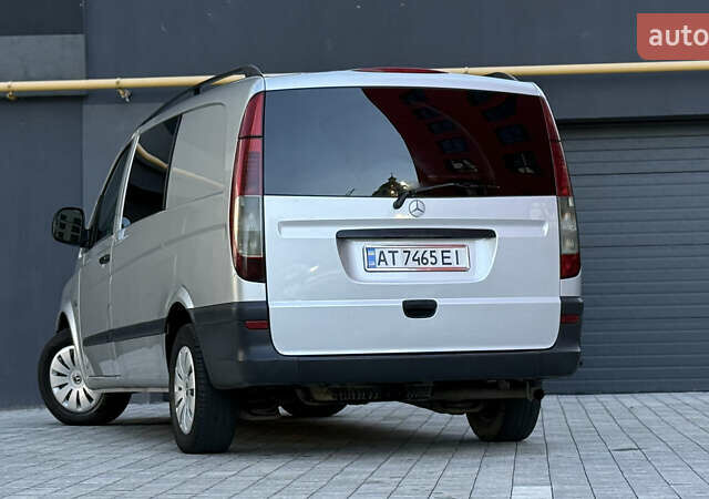 Серый Мерседес Вито, объемом двигателя 2.2 л и пробегом 320 тыс. км за 9750 $, фото 12 на Automoto.ua