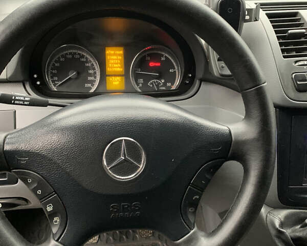 Серый Мерседес Вито, объемом двигателя 2.15 л и пробегом 464 тыс. км за 8900 $, фото 15 на Automoto.ua