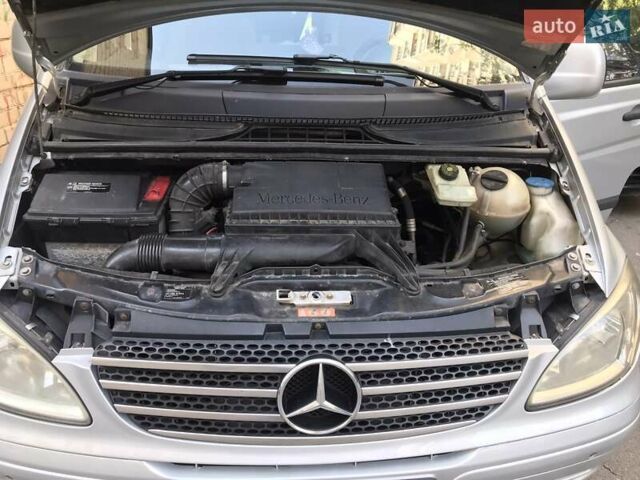 Серый Мерседес Вито, объемом двигателя 2.15 л и пробегом 370 тыс. км за 10800 $, фото 3 на Automoto.ua