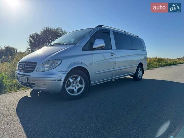 Серый Мерседес Вито, объемом двигателя 2.2 л и пробегом 208 тыс. км за 9500 $, фото 5 на Automoto.ua