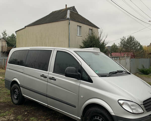 Серый Мерседес Вито, объемом двигателя 2.15 л и пробегом 464 тыс. км за 8900 $, фото 5 на Automoto.ua