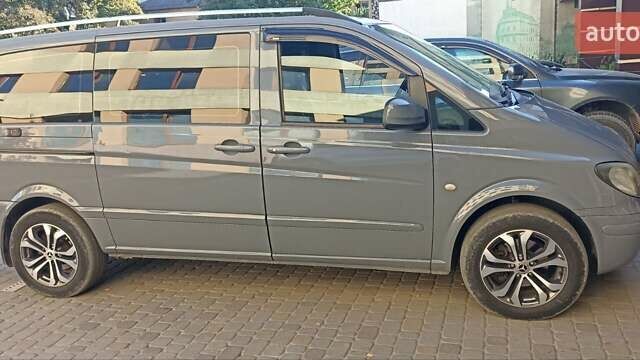 Серый Мерседес Вито, объемом двигателя 2.2 л и пробегом 610 тыс. км за 11500 $, фото 6 на Automoto.ua