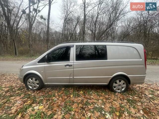 Сірий Мерседес Віто, об'ємом двигуна 2.2 л та пробігом 346 тис. км за 12100 $, фото 2 на Automoto.ua