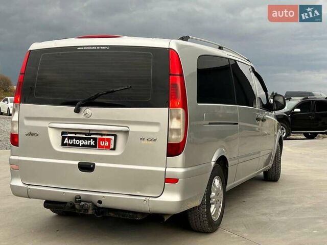 Серый Мерседес Вито, объемом двигателя 2.2 л и пробегом 428 тыс. км за 10990 $, фото 6 на Automoto.ua