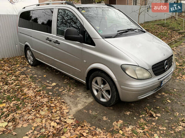 Серый Мерседес Вито, объемом двигателя 2.15 л и пробегом 364 тыс. км за 12900 $, фото 2 на Automoto.ua