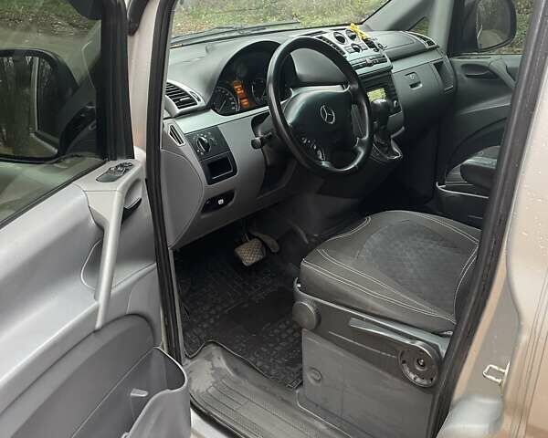 Сірий Мерседес Віто, об'ємом двигуна 2.2 л та пробігом 346 тис. км за 12100 $, фото 7 на Automoto.ua