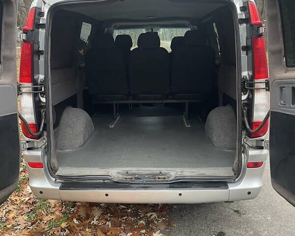 Сірий Мерседес Віто, об'ємом двигуна 2.2 л та пробігом 346 тис. км за 12100 $, фото 4 на Automoto.ua