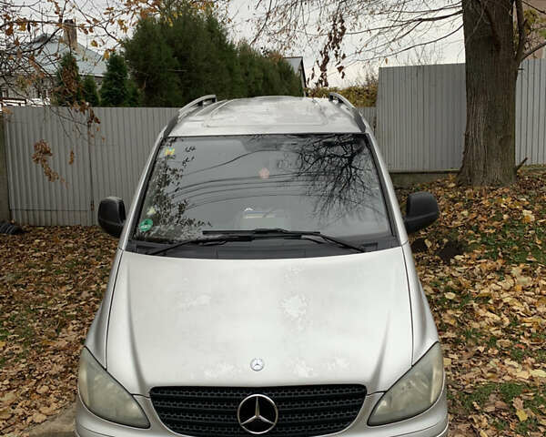 Серый Мерседес Вито, объемом двигателя 2.15 л и пробегом 364 тыс. км за 12900 $, фото 1 на Automoto.ua