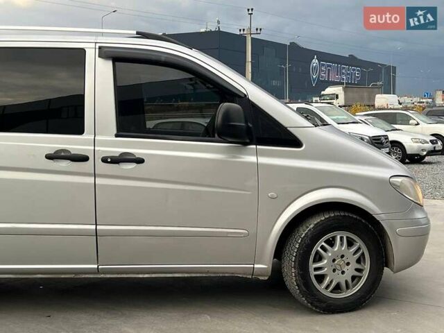 Серый Мерседес Вито, объемом двигателя 2.2 л и пробегом 428 тыс. км за 10990 $, фото 9 на Automoto.ua