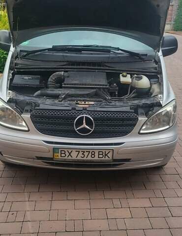 Серый Мерседес Вито, объемом двигателя 2.15 л и пробегом 199 тыс. км за 12500 $, фото 4 на Automoto.ua