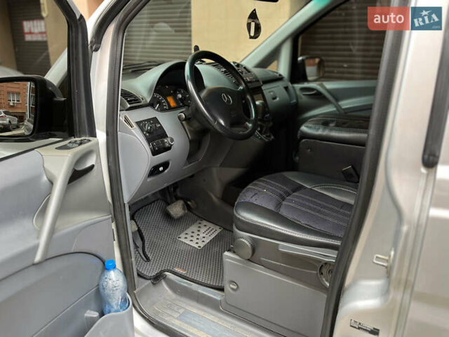 Серый Мерседес Вито, объемом двигателя 2.15 л и пробегом 630 тыс. км за 11800 $, фото 6 на Automoto.ua