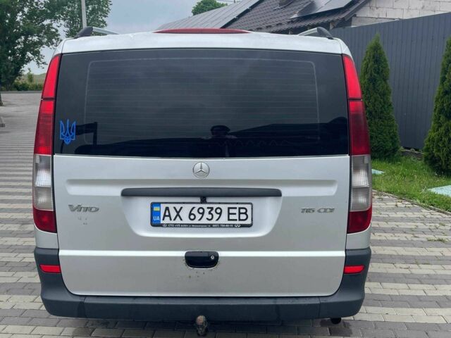 Сірий Мерседес Віто, об'ємом двигуна 2.1 л та пробігом 505 тис. км за 10200 $, фото 5 на Automoto.ua