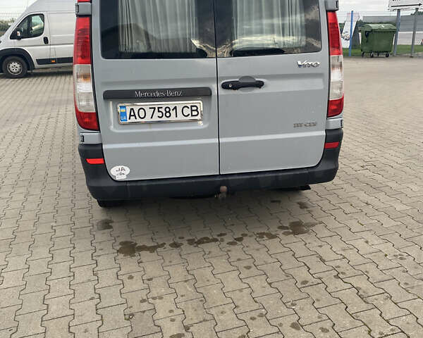 Сірий Мерседес Віто, об'ємом двигуна 2.2 л та пробігом 420 тис. км за 9000 $, фото 12 на Automoto.ua