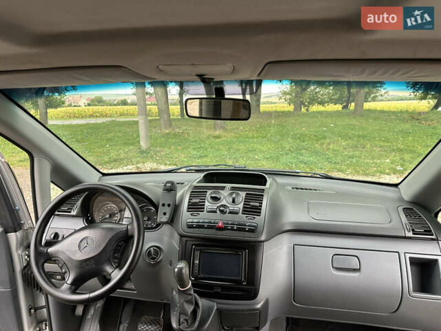 Серый Мерседес Вито, объемом двигателя 2.2 л и пробегом 333 тыс. км за 13583 $, фото 11 на Automoto.ua