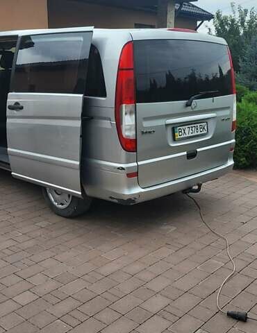 Серый Мерседес Вито, объемом двигателя 2.15 л и пробегом 199 тыс. км за 12500 $, фото 2 на Automoto.ua