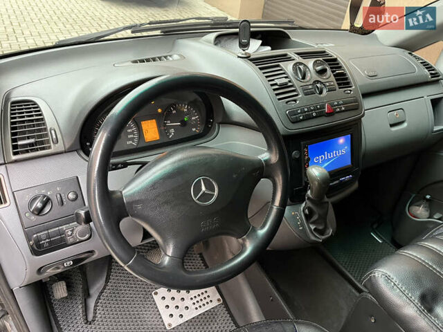 Серый Мерседес Вито, объемом двигателя 2.15 л и пробегом 630 тыс. км за 11800 $, фото 7 на Automoto.ua