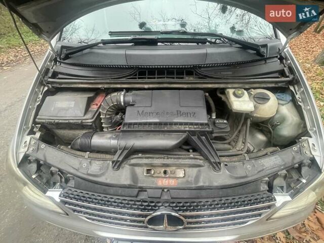 Сірий Мерседес Віто, об'ємом двигуна 2.2 л та пробігом 346 тис. км за 12100 $, фото 13 на Automoto.ua