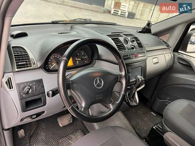 Серый Мерседес Вито, объемом двигателя 2.2 л и пробегом 428 тыс. км за 10990 $, фото 16 на Automoto.ua