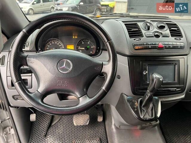 Серый Мерседес Вито, объемом двигателя 2.2 л и пробегом 428 тыс. км за 10990 $, фото 21 на Automoto.ua