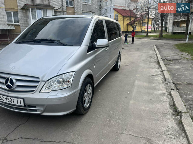 Серый Мерседес Вито, объемом двигателя 2.14 л и пробегом 333 тыс. км за 13550 $, фото 2 на Automoto.ua