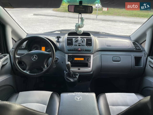 Серый Мерседес Вито, объемом двигателя 2.2 л и пробегом 218 тыс. км за 12700 $, фото 49 на Automoto.ua