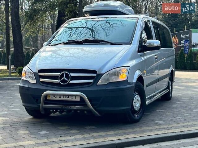 Серый Мерседес Вито, объемом двигателя 2.2 л и пробегом 312 тыс. км за 12699 $, фото 2 на Automoto.ua