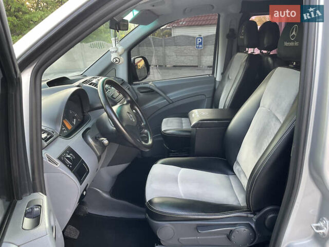 Серый Мерседес Вито, объемом двигателя 2.2 л и пробегом 218 тыс. км за 12700 $, фото 28 на Automoto.ua