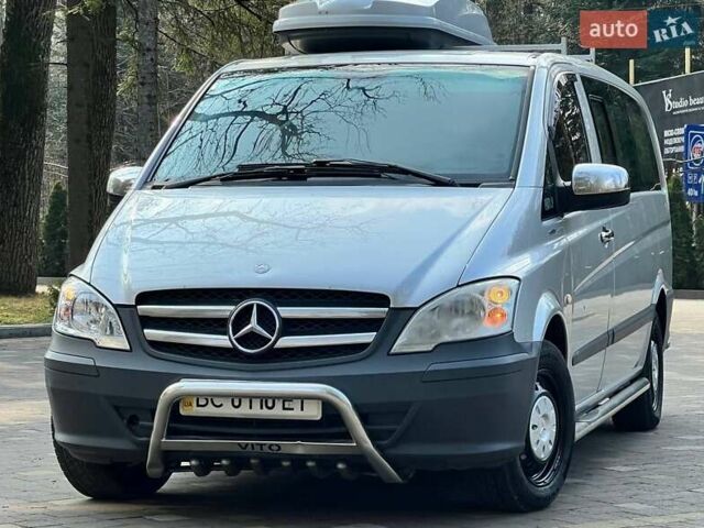 Серый Мерседес Вито, объемом двигателя 2.2 л и пробегом 312 тыс. км за 12699 $, фото 3 на Automoto.ua