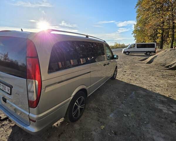 Сірий Мерседес Віто, об'ємом двигуна 3 л та пробігом 445 тис. км за 13500 $, фото 2 на Automoto.ua